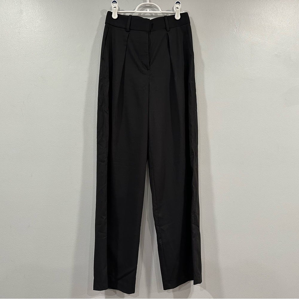Lululemon Wide Leg Trousers (Black) - Picture 5 of 11